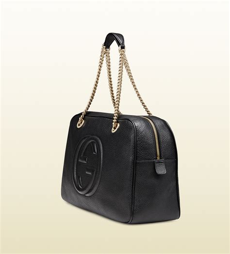 gucci black bag cheap|gucci black side bag.